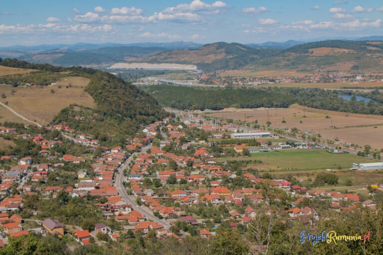 Deva widok z twierdzy