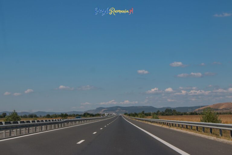 Rumunia autostrada, trasa do Rumunii