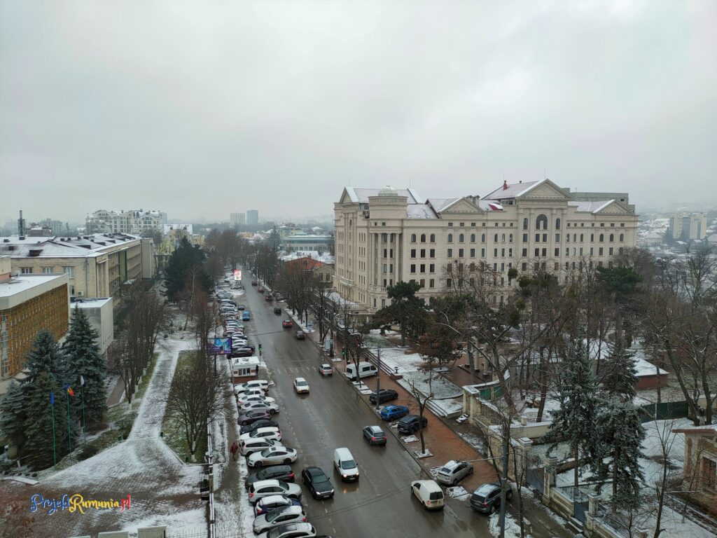 widok z wieży ciśnień Kiszyniów