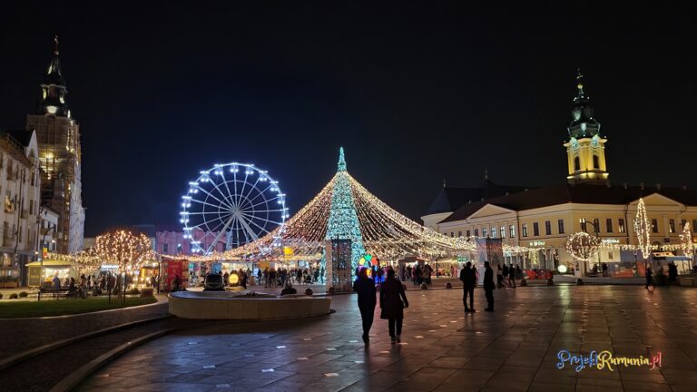 Oradea jarmark bożonarodzeniowy święta