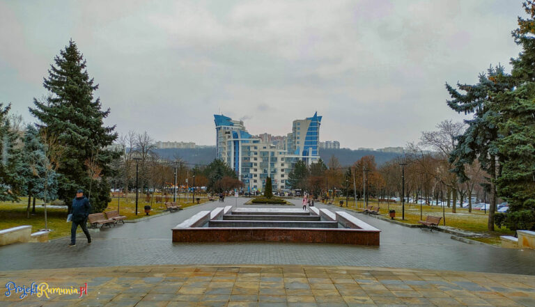 Kiszyniów, Mołdawia zimą, Parcul Afgan