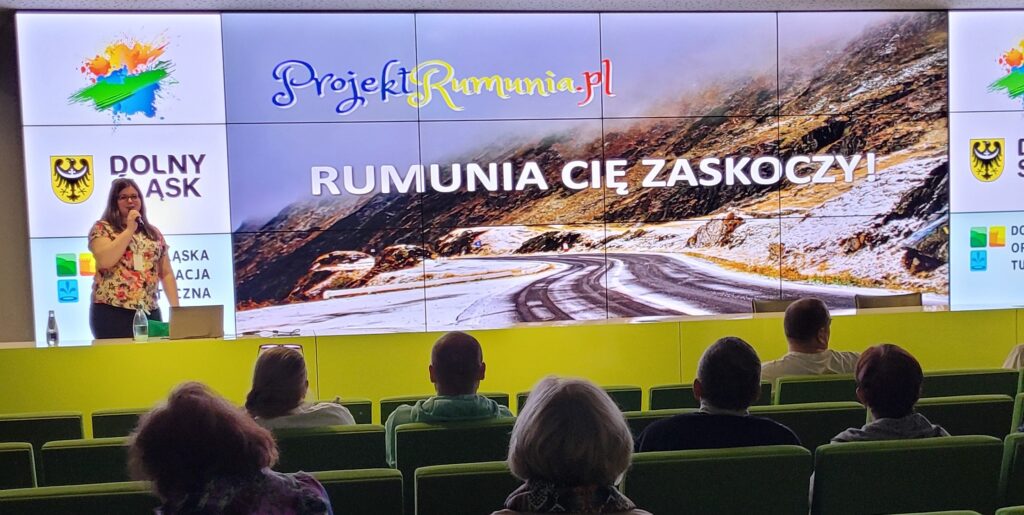 Wrocław, Festiwal podróżników "Swoją drogą", prelekcja o Rumunii