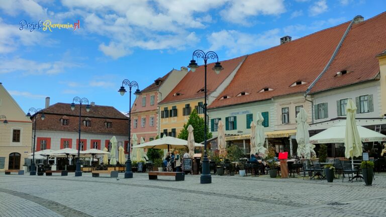Rumunia Sybin Sibiu Piata Mica
